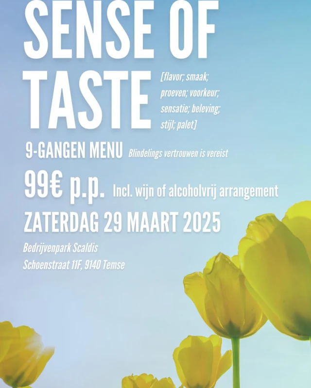 Hoi hoi,
Voel je de lente kriebels ook ?
Wij wel in ieder geval 🌷🌼Via onderstaande link kan je onze aanstormende evenementen bekijken…

https://www.taste-ledent.be/events/

Oh ja … onze website heeft ook een make over gekregen…
Checken die handel ☺️🎉